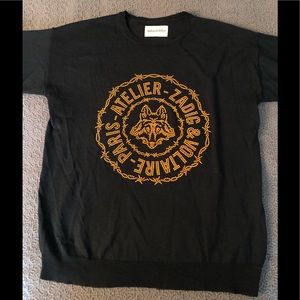 Zadig & Voltaire Navy Blue light knit sweater